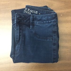 American Eagle Women’s Dark Wash Jeggings Jeans